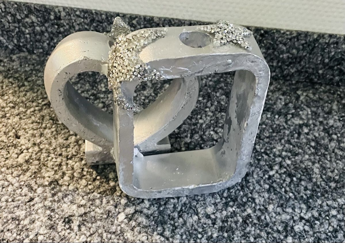 Portacandele: Dekoherz mit Sternen Kerzenhalter silberfarben neu – Nuovo e nell'imballaggio originale da Au ZH venduto da Jaggy4 4