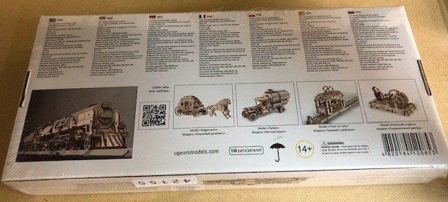 Ugears Kit di modellismo & Modellini statici: MODELL UGEARS LOKOMOTIVE MODELLBAUSATZ – Nuovo e nell'imballaggio originale da Ostermundigen venduto da wini63 1