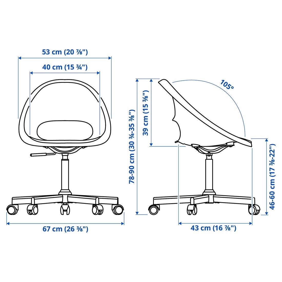 Ikea Chaises: Schreibtischstuhl weiss – Neuf (Voir description) à Zürich par rob_jz89 3