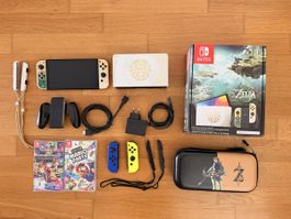 Nintendo Switch Oled Zelda Tears of the Kingdom Edition