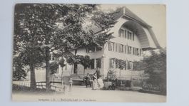 Ansichtskarte Langnau Badwirtschaft Belebt R3