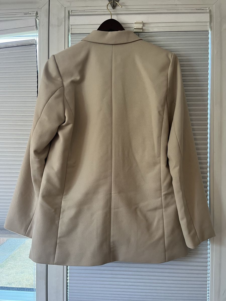 H&M Jacken: Blazer H&M beige – Gebraucht aus Stadel von Comporta 2