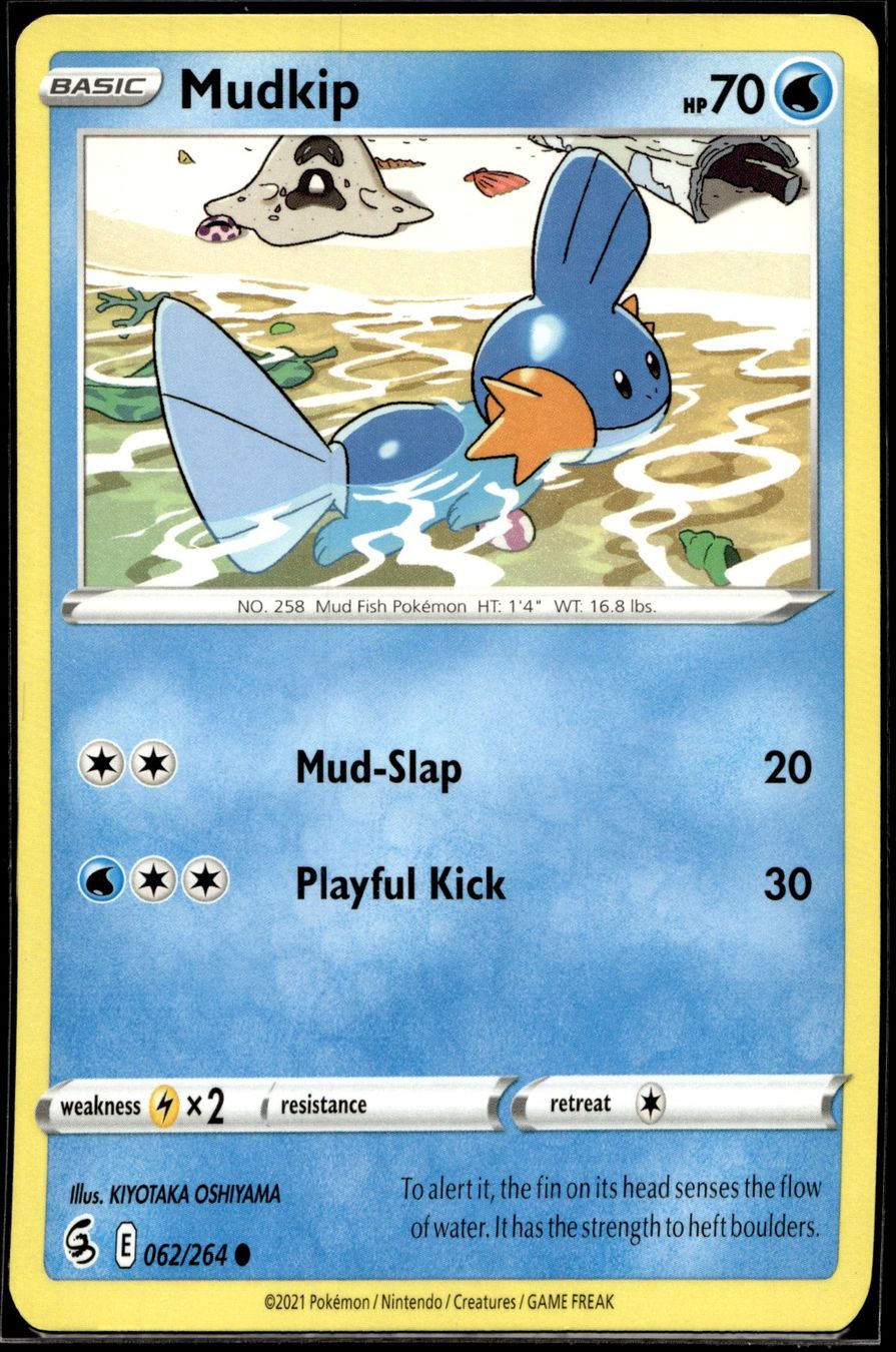 Pokémon Carte collezionabili: Mudkip (FST EN 062/264) – Usato da Affoltern am Albis venduto da Chiesa_5