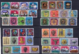 12 kompl. gest. Serien 1971/83,SBK 149.-