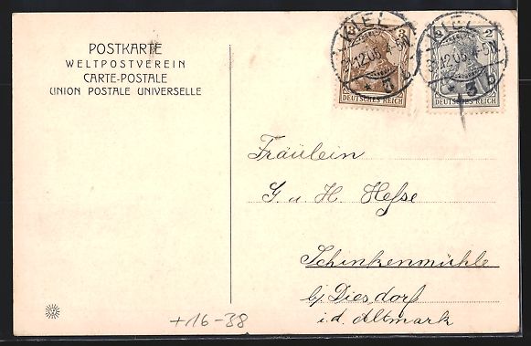 Cartoline postali: Kiel, Panorama und Hafen, Geschwader im  – Usato da Berlin venduto da bartko-reher 1