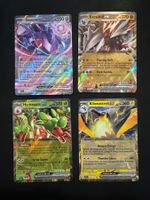 Pokemon 4x EX Karten Englisch NM