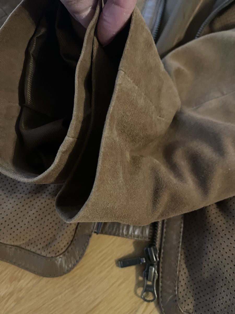 Navyboot Jacken: Jacke/ Navyboot Lederjacke Grösse 44 Braun Wildleder – Gebraucht aus Rüschlikon von Lajniii 9