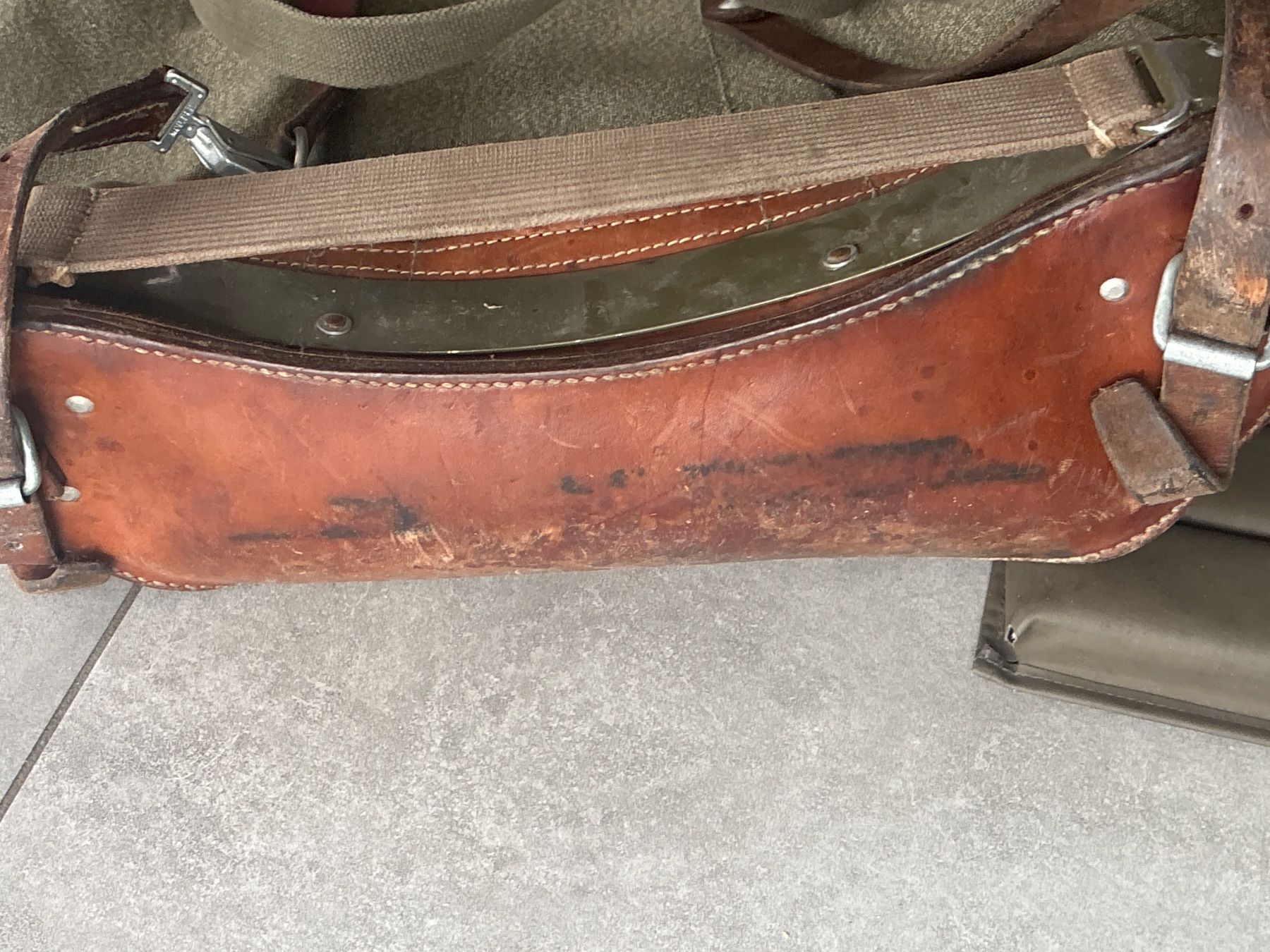 Schweizer Armee Zaini: Sac à dos - armé Suisse - 1971 – Usato da Courchapoix venduto da Jubo1 4