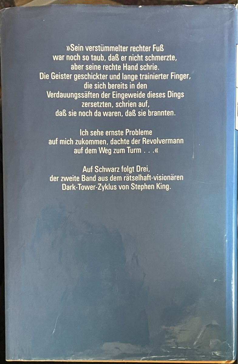 Libri: DREI - STEPHEN KING - GEBUNDENE AUSGABE – Usato da Buchs AG venduto da fischli610 1