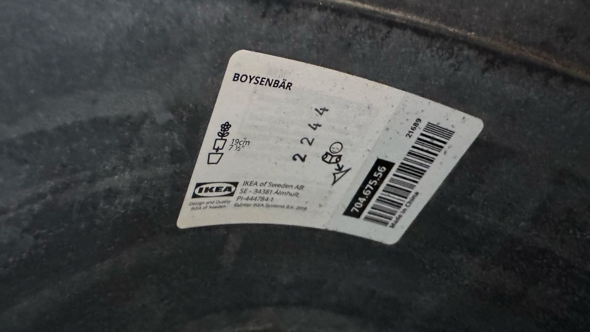 Ikea Vasi per fiori: 2x Boysenbär Übertöpfe drinnen und draussen – Usato da Zweidlen venduto da sar_2k7t 1