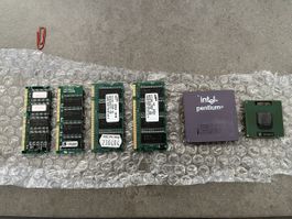 Verkaufe ein Konvolut verschiedener älterer PC-/Notebook-Kom