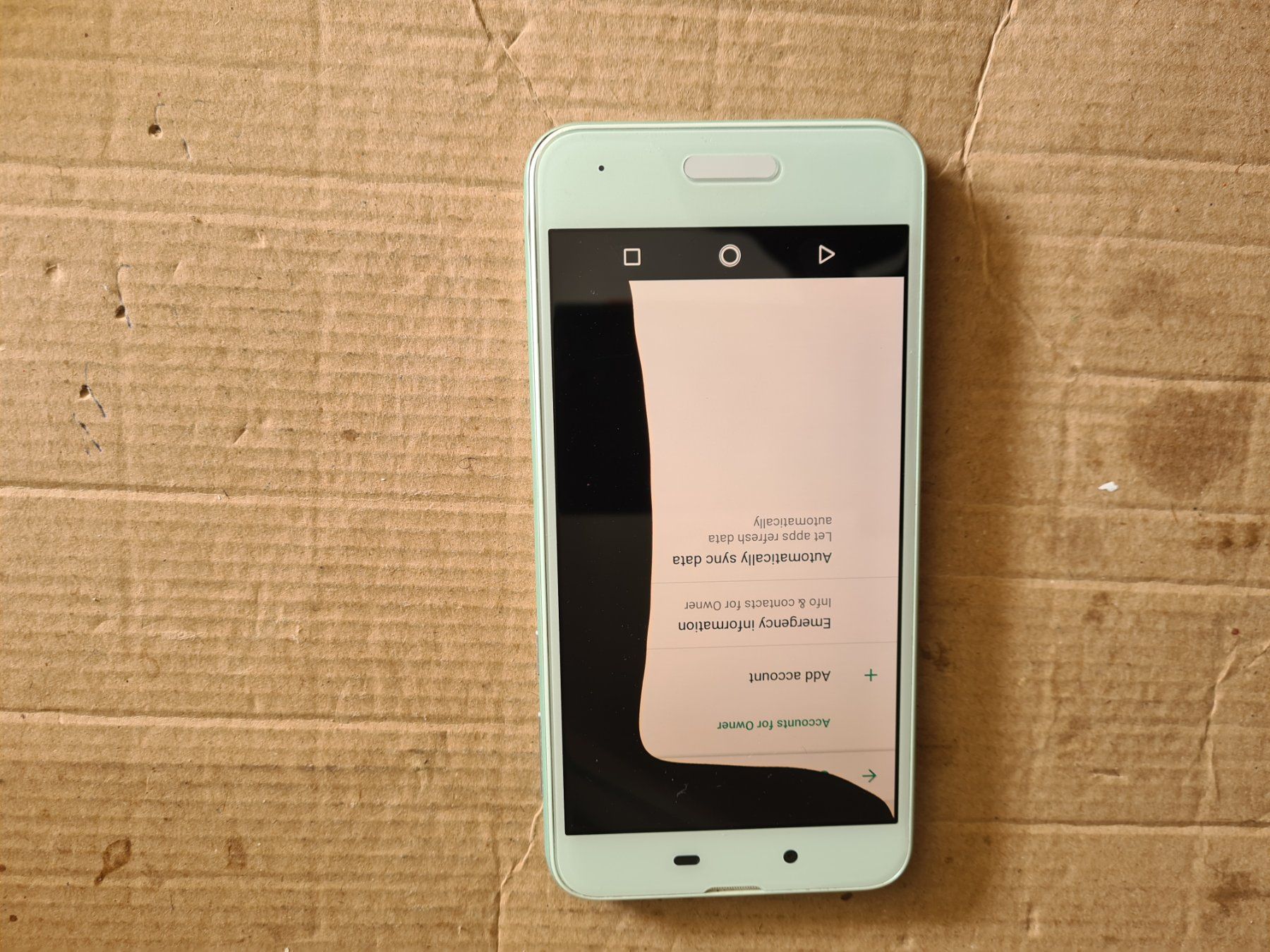 Sharp Telefoni cellulari / Smartphones: Android Handy ohne Sperre Lock:Sharp Aquos SHV40 Display def – Difettoso da Winterthur venduto da Opusco 7