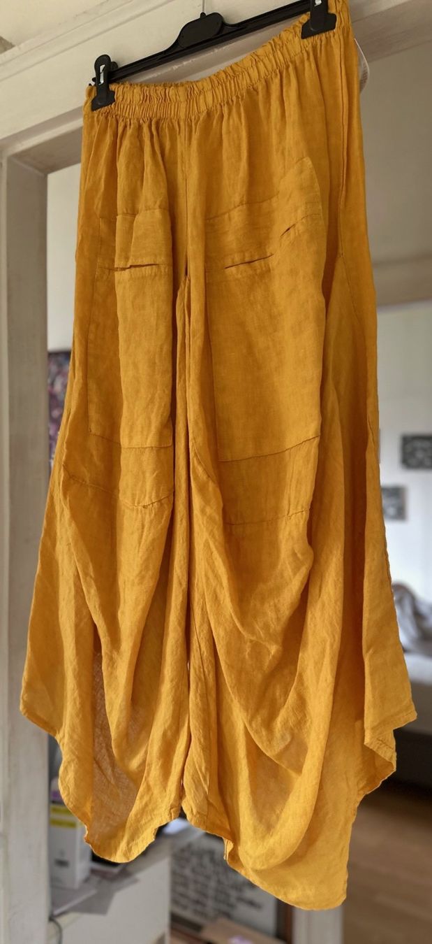 Hosen: SAROUEL PANTS EN LIN! M – Neu und originalverpackt aus Locarno von NicoNion 1