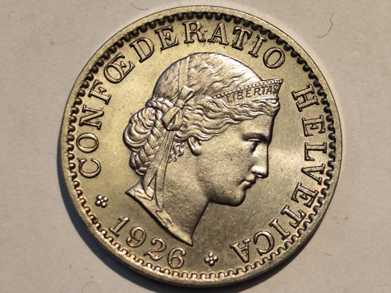 Tutti le monete: ==> 20Rp 1926 -stgl <== – Usato da Bern venduto da b.man_is_back