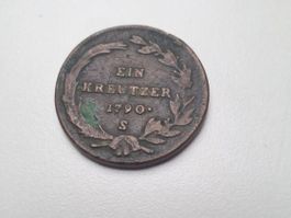 🇦🇹 Joseph II 1 Kreuzer 1790-S Smolník – Kupfer