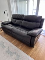 Elektrischer Braune Leder Relax Liege-Couch  Gute Zustand!