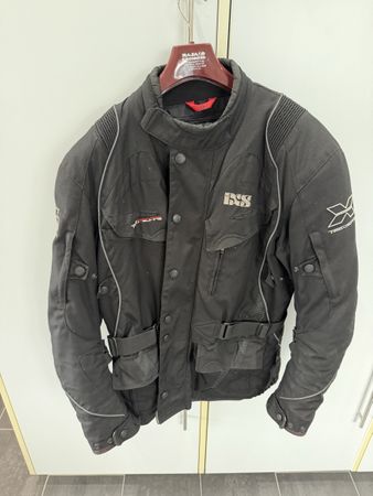 IXS Motorradjacke schwarz, Grösse XL - Top Zustand!