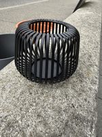 Blomus Windlicht schwarz Metall