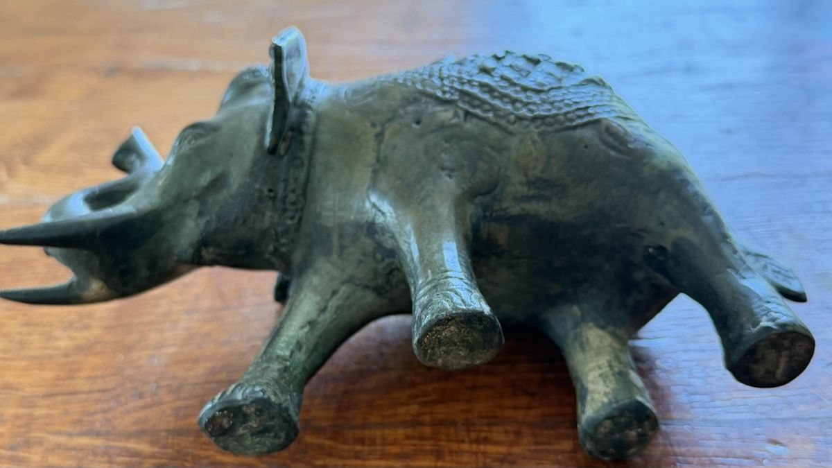 Figurines: Elefant Indien Bronze Figur – D'occasion à Riedholz par Frettchen63 5