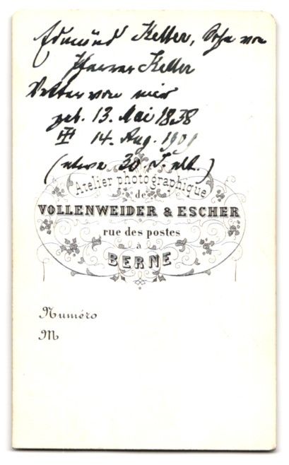 Fotografie & Manifesti: Fotografie Vollenweider, Escher, Bern, R – Usato da Berlin venduto da bartko-reher 1