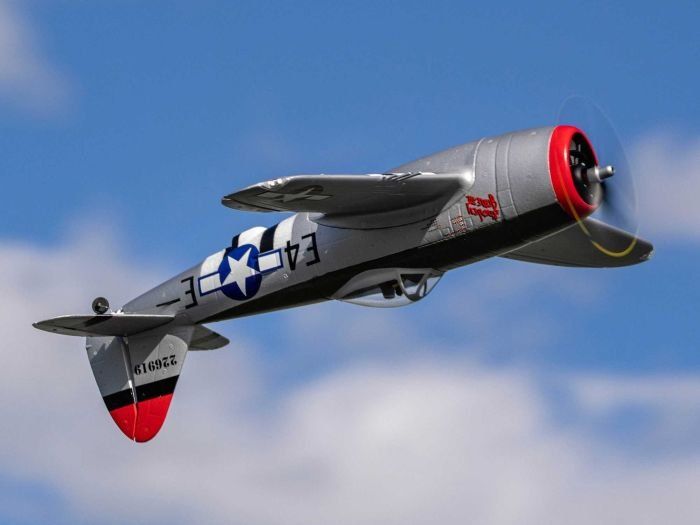 E-Flite RC Kits de montage: E-flite Micro P-47 Thunderbolt 625mm BNF Basic AS3X+ & SAFE – Neuf avec emballage d'origine à Kirchberg BE par SnoringMan 1