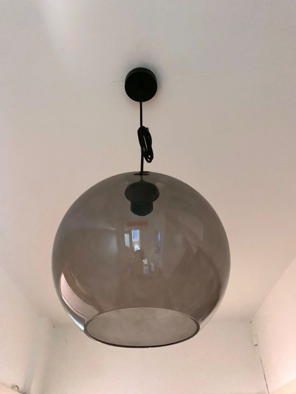 Micasa Paralumi: Grauer Glas Lampenschirm von Micasa – Nuovo e nell'imballaggio originale da Basel venduto da demonbaby2222