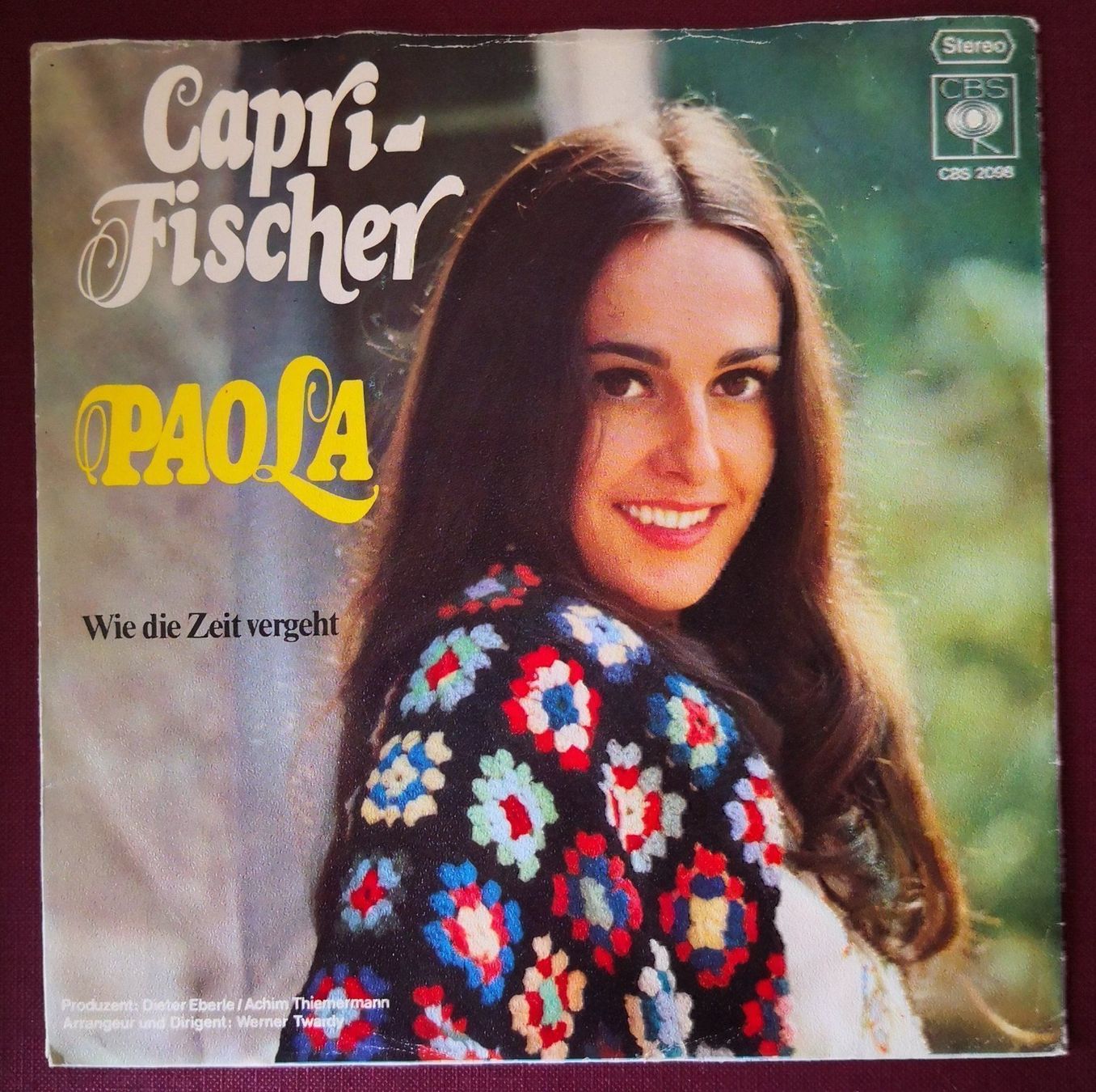 Schallplatten: PAOLA - CAPRI FISCHER - 1974 - SINGLE – Gebraucht aus Greifensee von scharmant