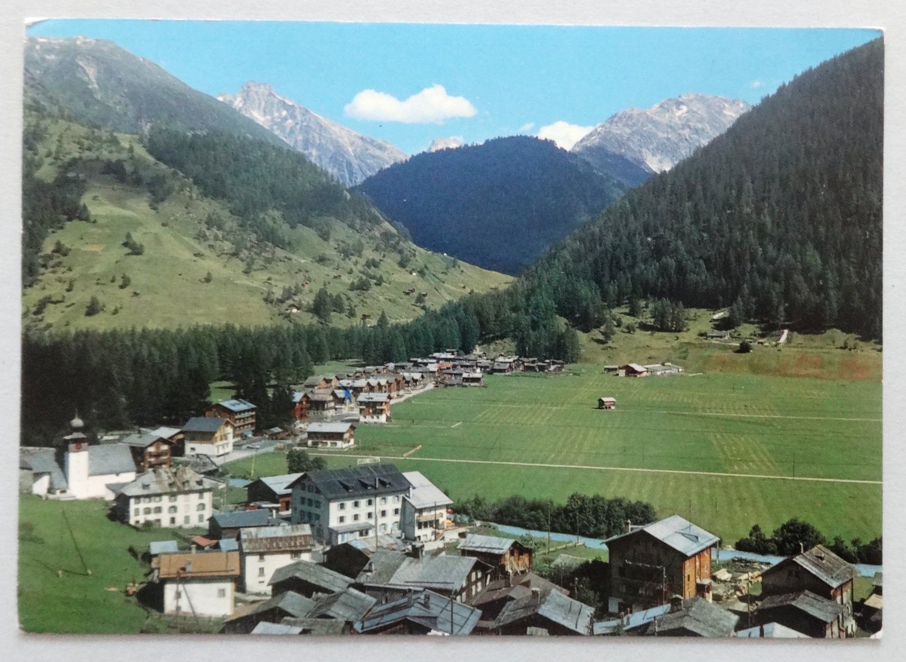 Cartoline postali: Oberwald 1368 m, Wallis – Difettoso da Fétigny venduto da Billy2miny