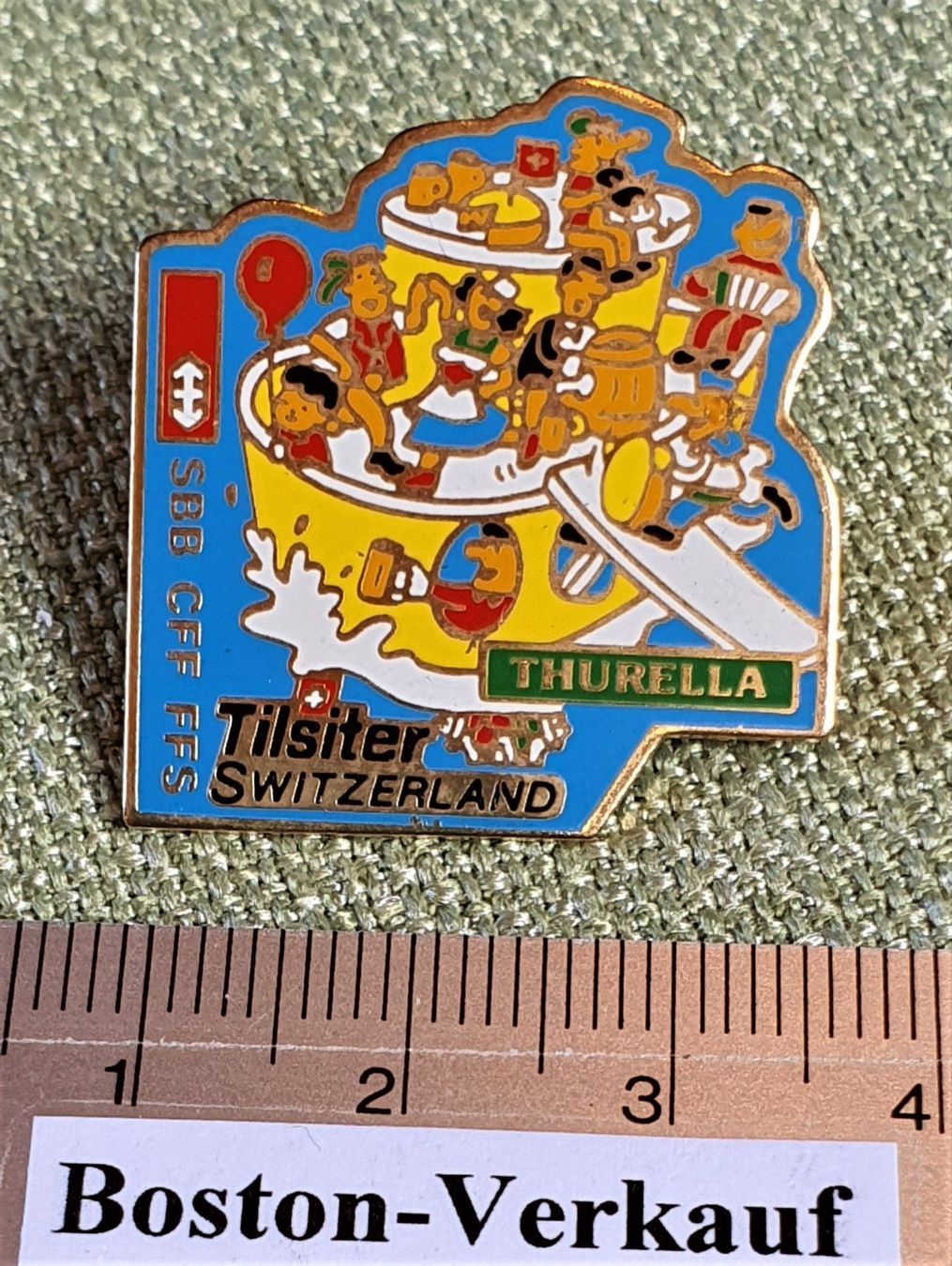 Pins: B256 - Pin SBB Thurella Tilsiter Swiss – D'occasion à Reinach BL par Boston-Verkauf 1