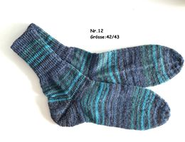 Socken handgestrickt   Gr.42/43   Nr.12