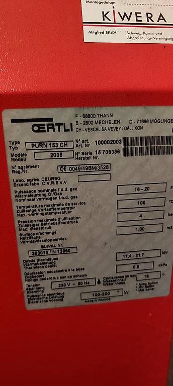 Radiatori: Ölheizung Oertli – Usato da Nesselnbach venduto da gruenesblau 1