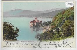 Chillon et Montreux - Litho
