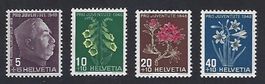 Série Pro Juventute 1948, neuf ** / Neu **