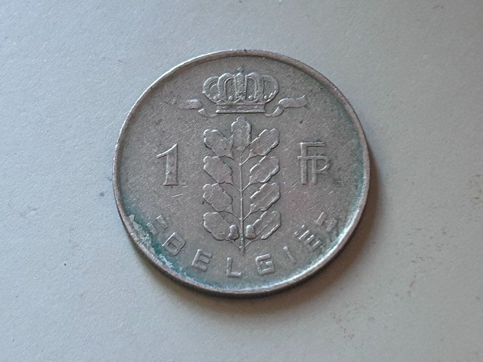 Tutti le monete: 1 Franco del 1952 Belgio – Usato da Giubiasco venduto da LorisVale