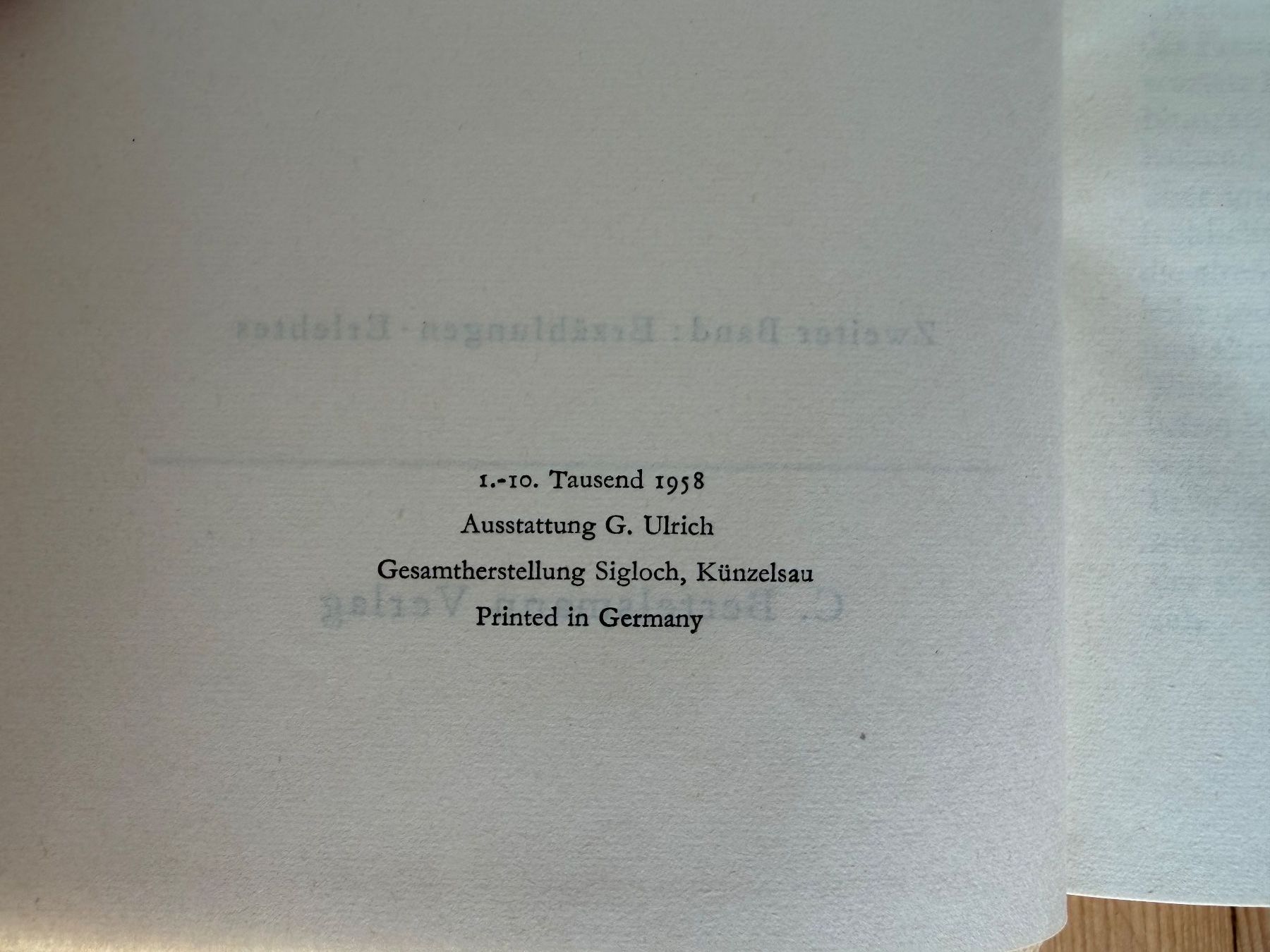 Libri: Joseph von Eichendorff - Gesammelte Werke - 1958 – Usato da Himmelried venduto da rasmus67 7