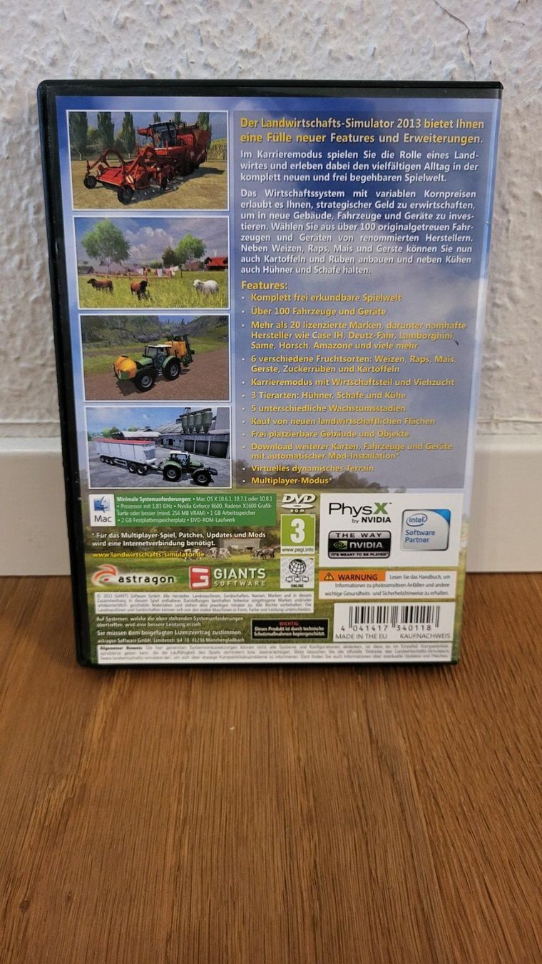 Giochi: MAC - Landwirtschafts-Simulator 2013 – Usato da Münsingen venduto da DigitaleSpielecke 1