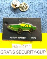 ASTON MARTIN 1976 AUTO PIN GLASIERT MIT SECURITY-CLIP