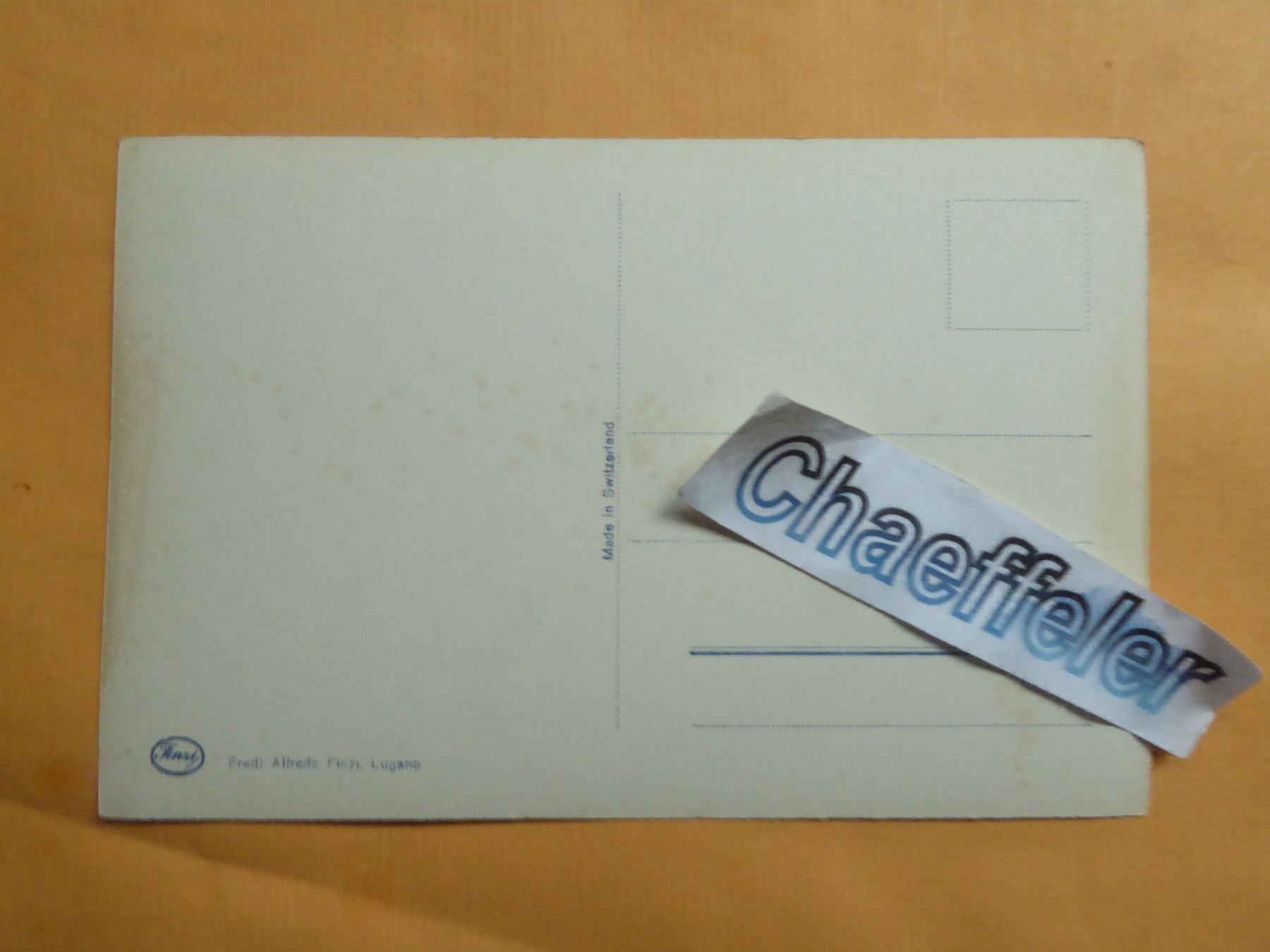 Cartes postales: 1245 Arosa Bahnhof und Obersee – Neuf (Voir description) à Zürich par Chaeffeler 1