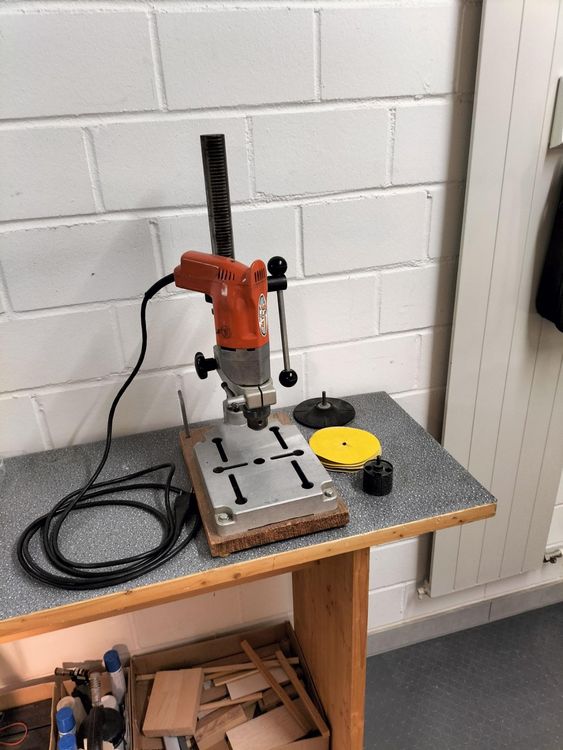 Handbohrmaschine mit Bohrständer (Gebraucht) in Aesch BL für CHF 40 ...