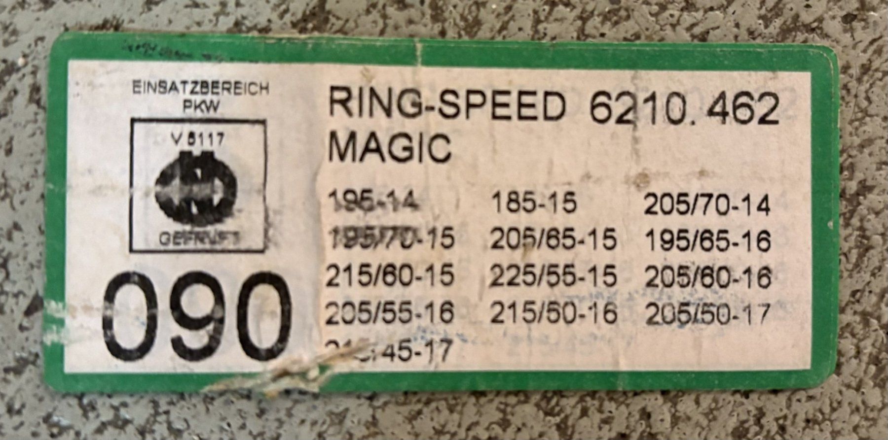 Catene da neve: Schneeketten Ring-Speed Magic 6210.462 – Usato da Bern venduto da Infri09 2