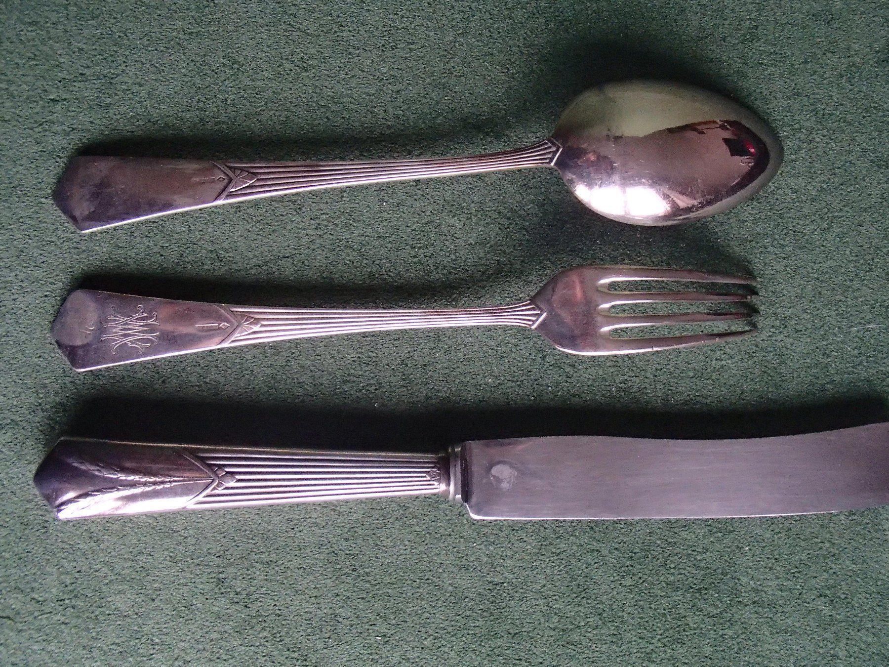 WMF Forchette: WMF Jugendstil Besteck versilbert – Usato da Schöfflisdorf venduto da pullux 5