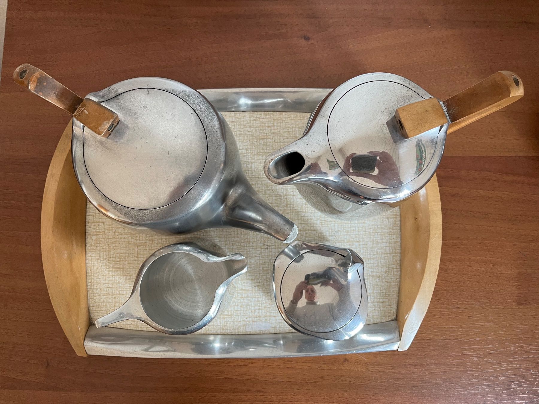 Set di piatti: Piquot Ware Teeservice Kaffeeservice mit Tablet – Usato da Balgach venduto da ano_5px5 1