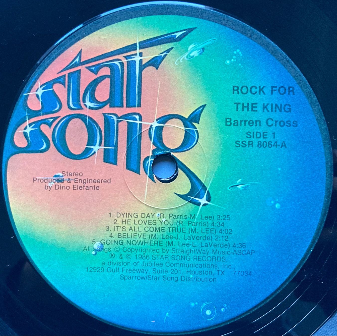 Vinyles: BARREN CROSS - ROCK FOR THE KING – D'occasion à Poliez-Pittet par Newtown-Records 3