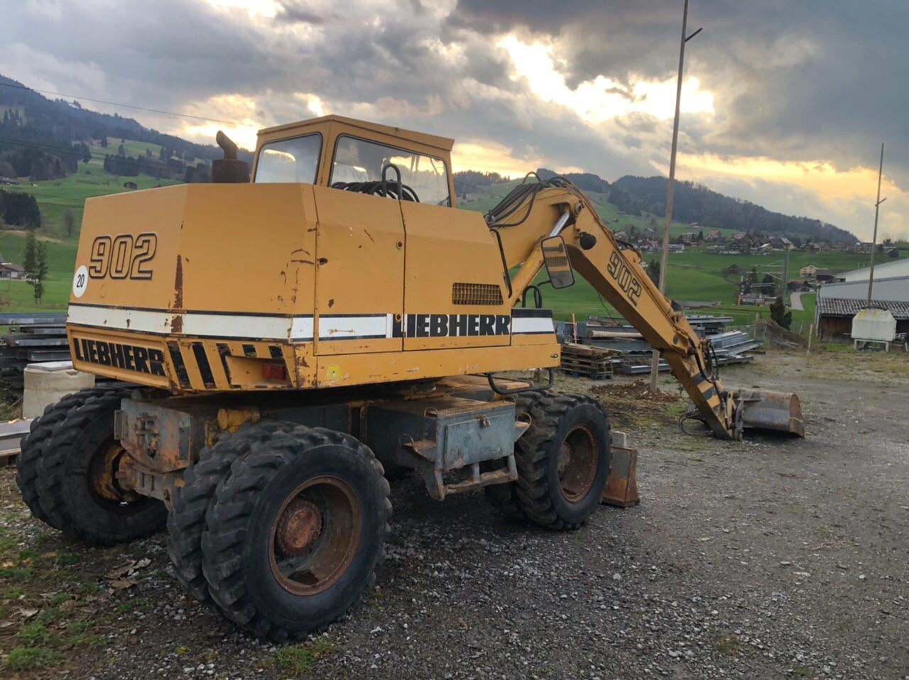 Liebherr Escavatori: Mobilbagger – Usato da Neu St. Johann venduto da Gaga-2019 4