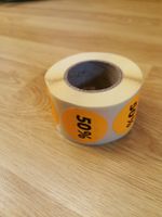 Rolle 50% Rabatt Kleber Etiketten für Ihren Ausverkauf