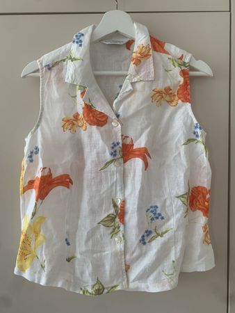 Seidensticker Sommer Bluse Blumen, Gr. 40, Top Zustand!
