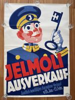 Original Jelmoli Plakat, 30er Jahre