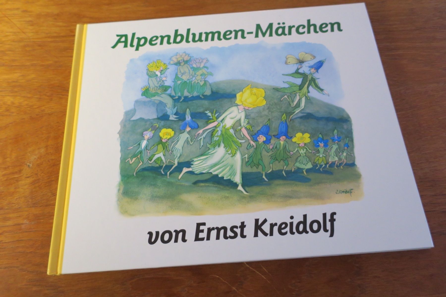 Libri: Ernst Kreidolf / ALPENBLUMENMÄRCHEN – Usato da Langenthal venduto da Riccardamax
