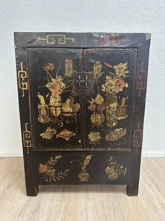 Cassettiere: Chinesisches Hochzeitskästchen aus Holz – Usato da Obernau venduto da Arche_Noah_Brocki 2