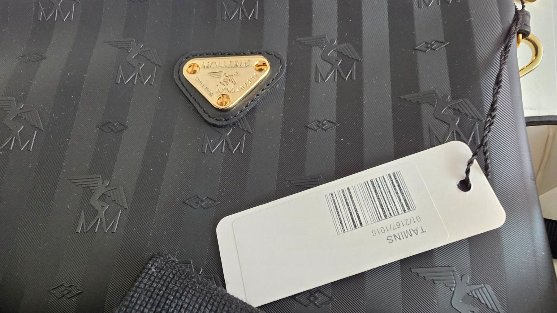 Maison Mollerus Borse da donna: Mollerus Tamins schwarz / gold – Nuovo e nell'imballaggio originale da konolfingen venduto da Azzaro 1